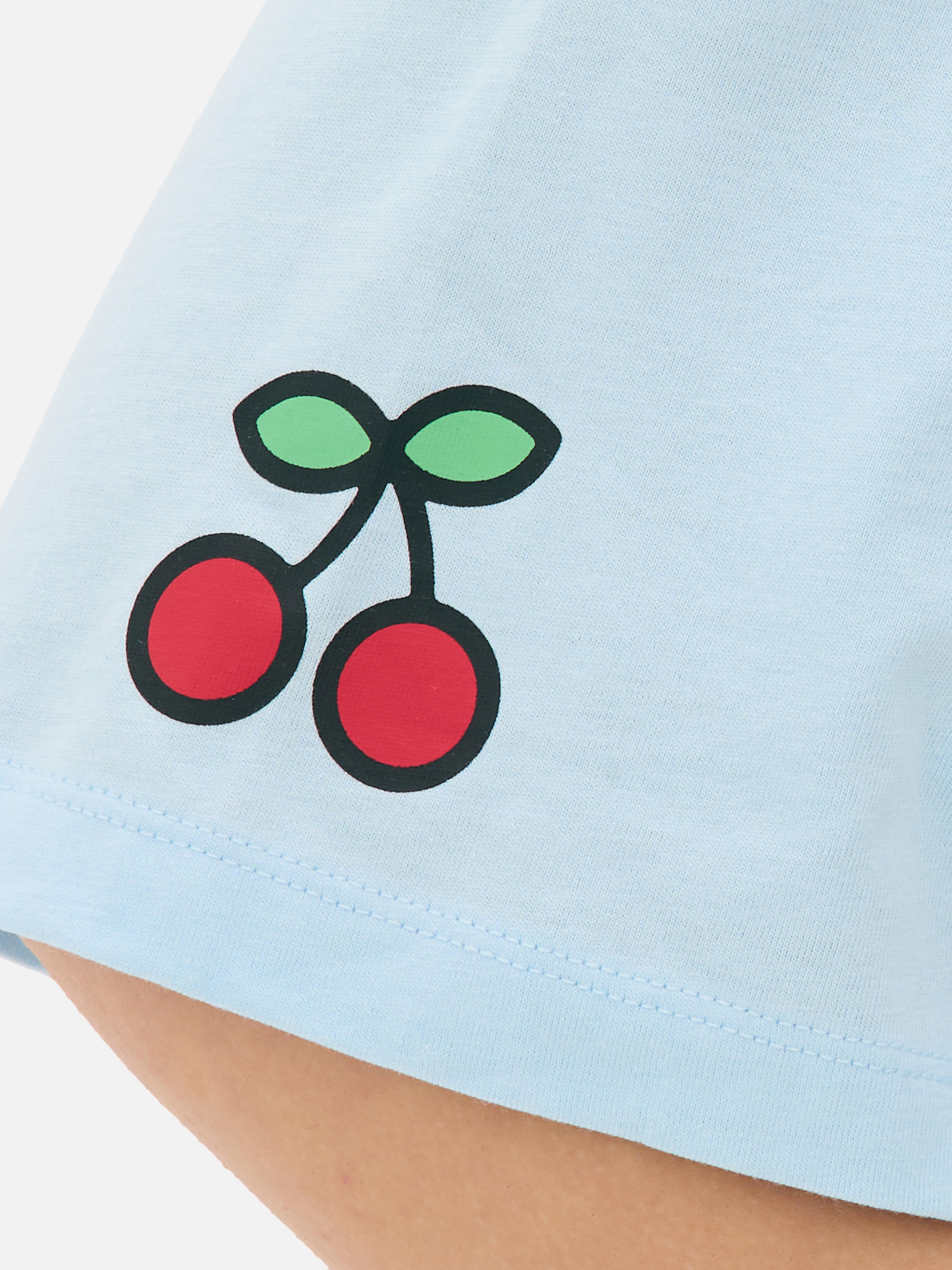 Pijama scurtă Hello Kitty O pijama Hello Kitty cu mâneci scurte și pantaloni scurți asortați