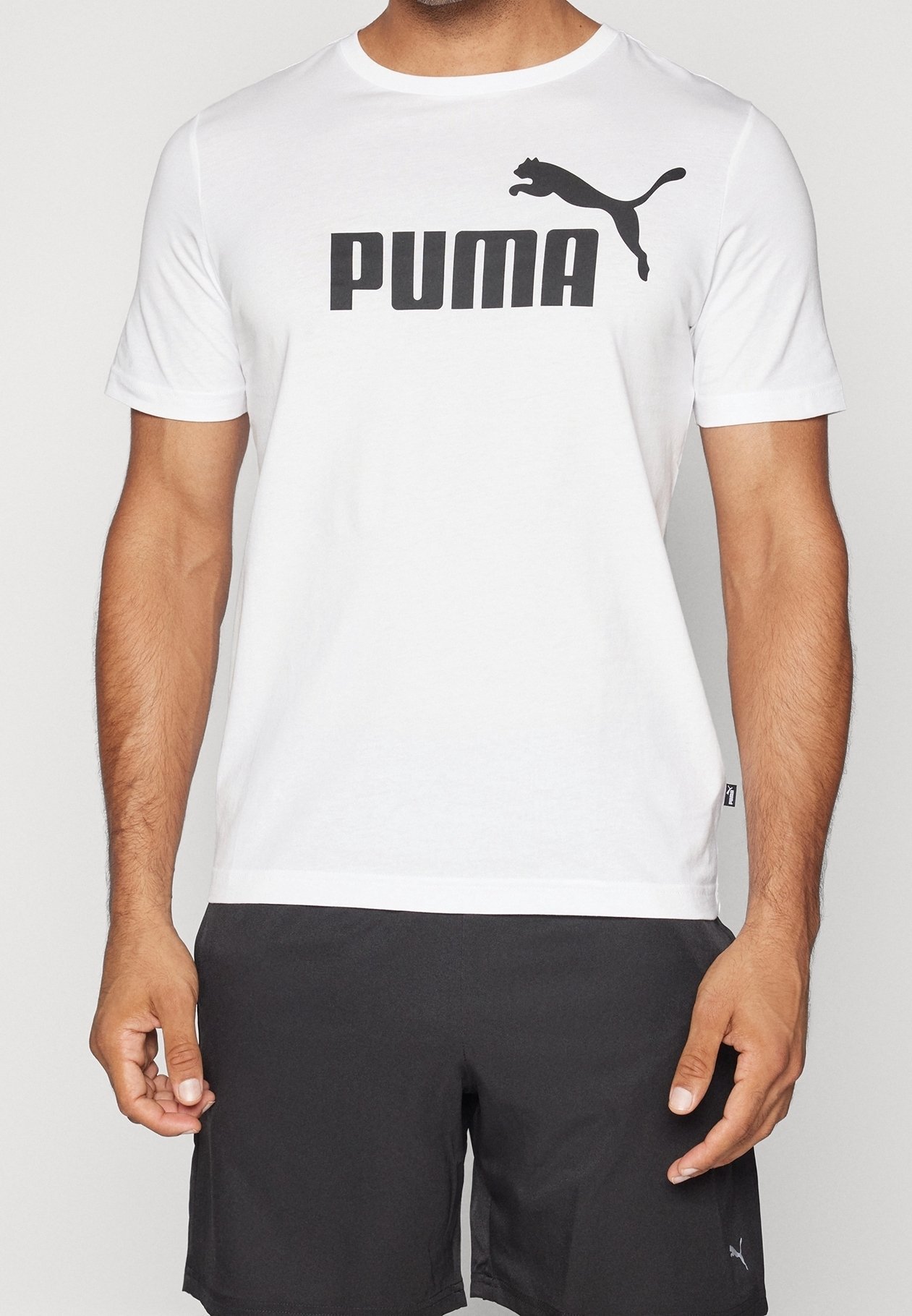 Koszulka z nadrukiem Puma - biała