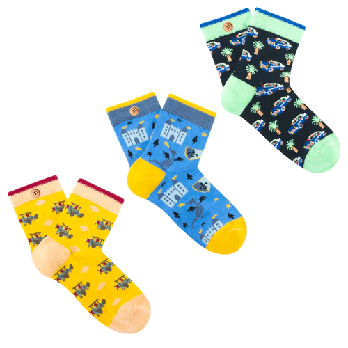 Cabaia Wonderland blaue Socken