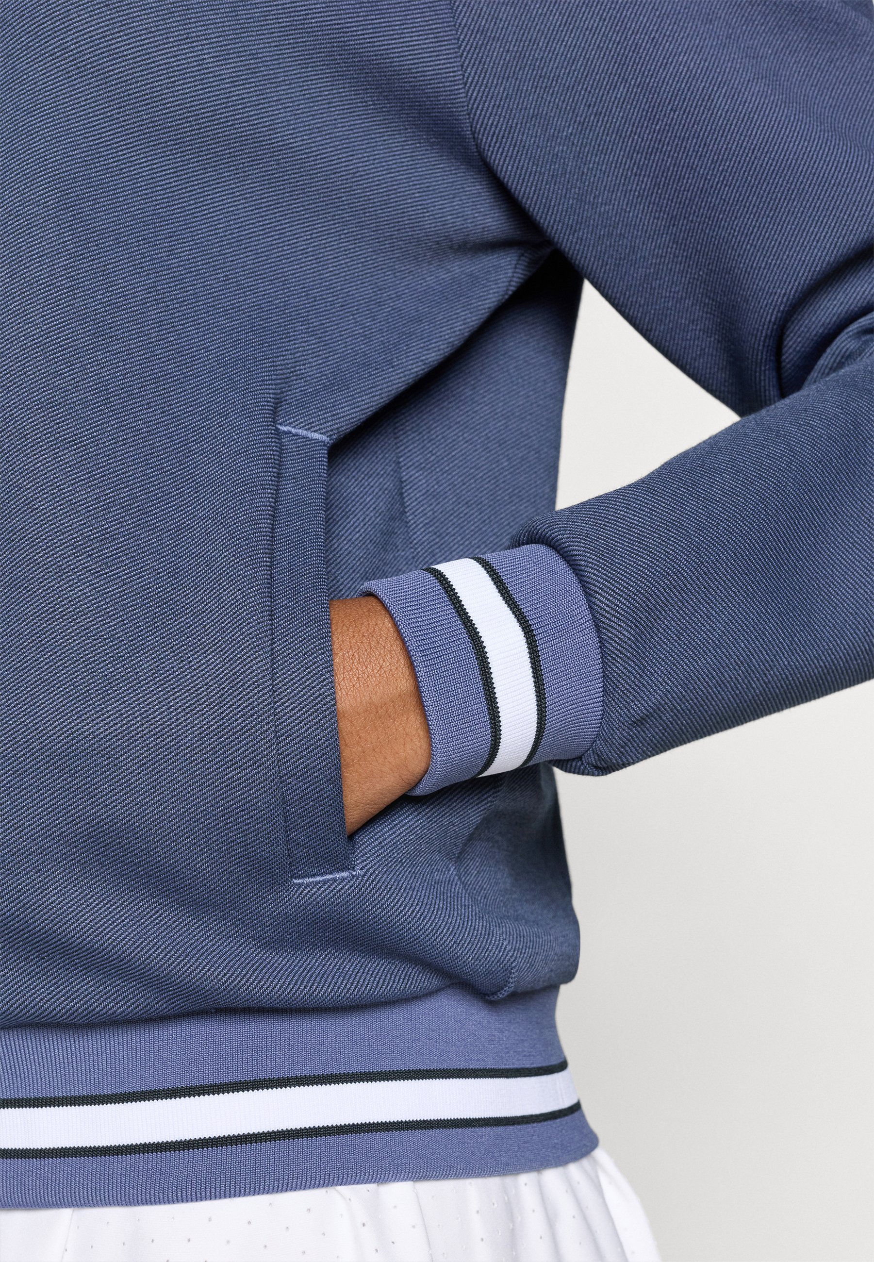 EA7 Emporio Armani TENNIS CLUB TRACKTOP - Jaqueta de treino - Sky Captain