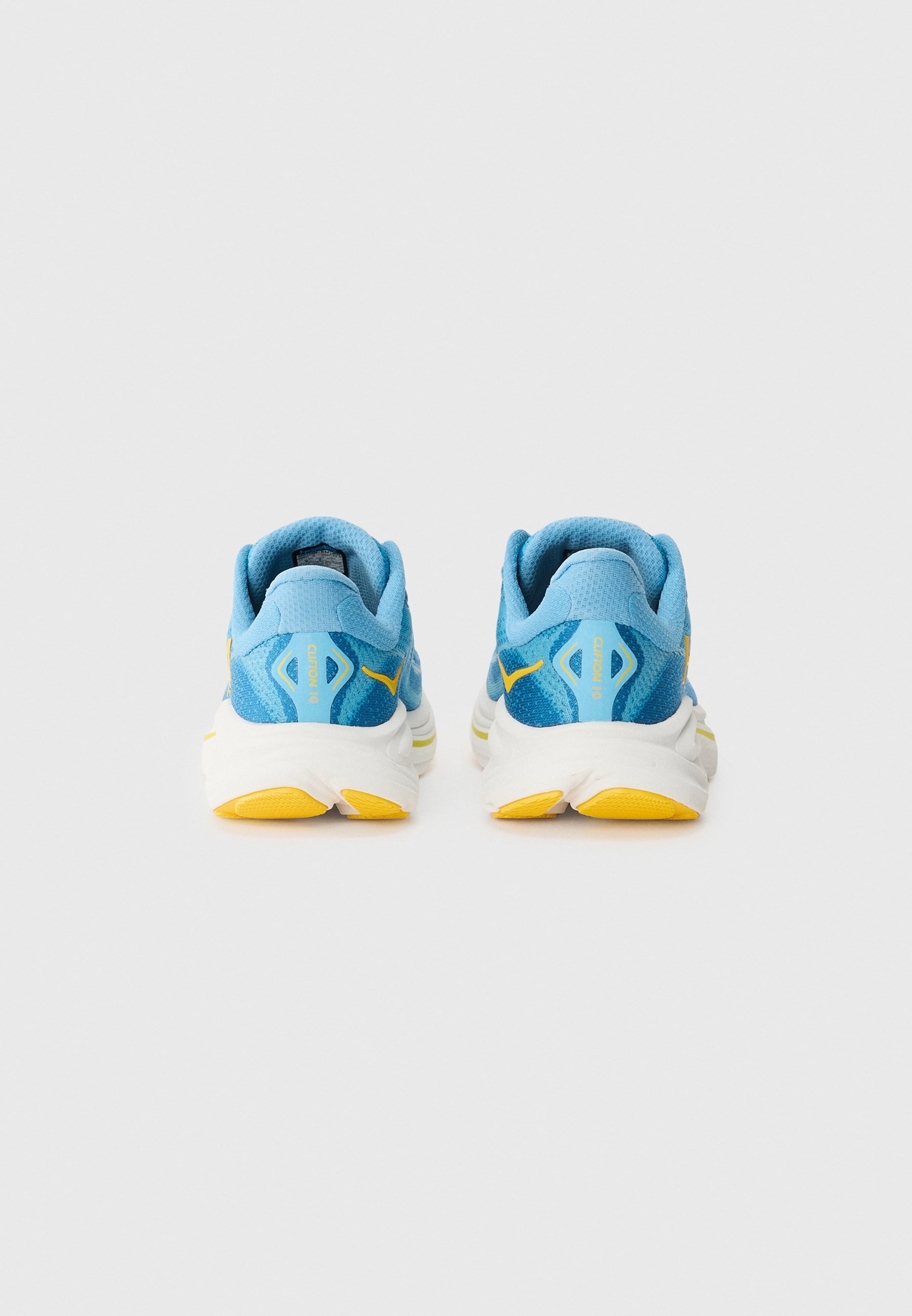 HOKA CLIFTON 10 UNISEX - Løpesko for terrengløping - alpine blue/foggy night