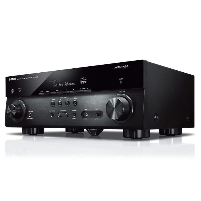 Yamaha MusicCast RX-A680 - Ampli-tuner Home Cinéma 80W Noir, Dolby Atmos, DTS:X, 4× HDMI 4K