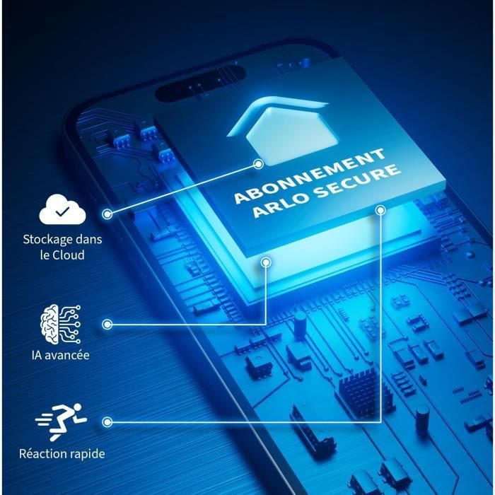 Videocitofono - ARLO - AVDK4001-100PES - Connessione Wi-Fi diretta - Sirena integrata