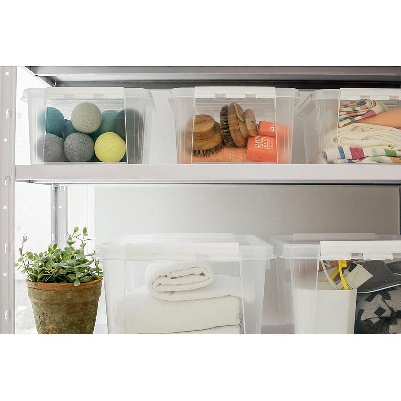 Smartstore Aufbewahrungsbox SmartStore™ mit Deckel, 32 Liter, für Zuhause, L 50 x B 39 x H 26 cm