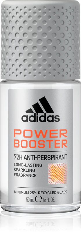 Desodorante antitranspirante roll-on Adidas Power Booster para homens