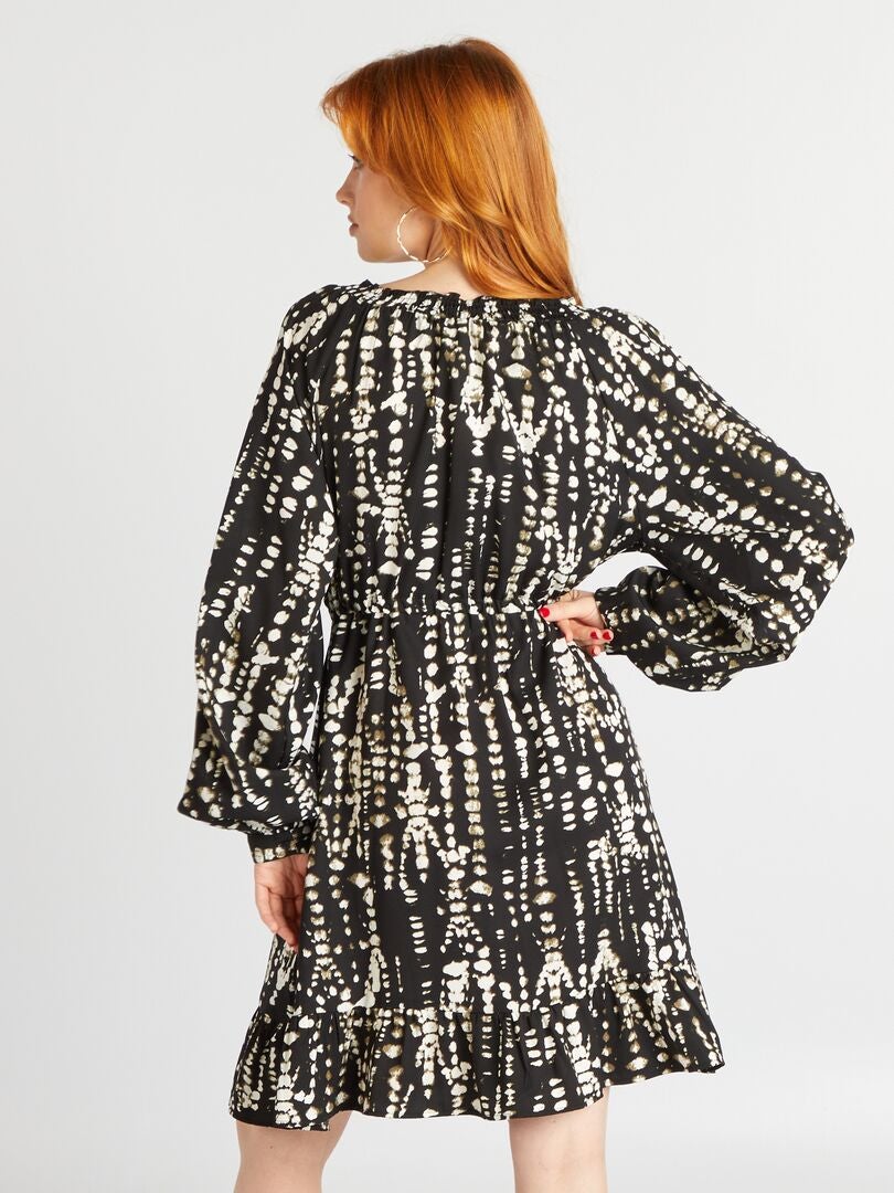 Vestido midi 'JDY' - PRETO