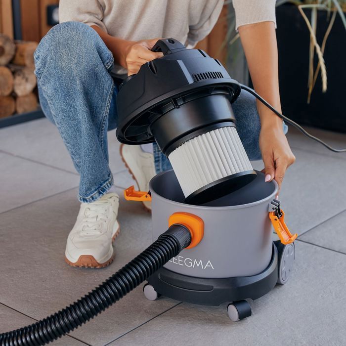 Aspirateur eau et poussière ZEEGMA Zonder Pro Compact - 1000W - 6L - Avec accessoires et filtre HEPA