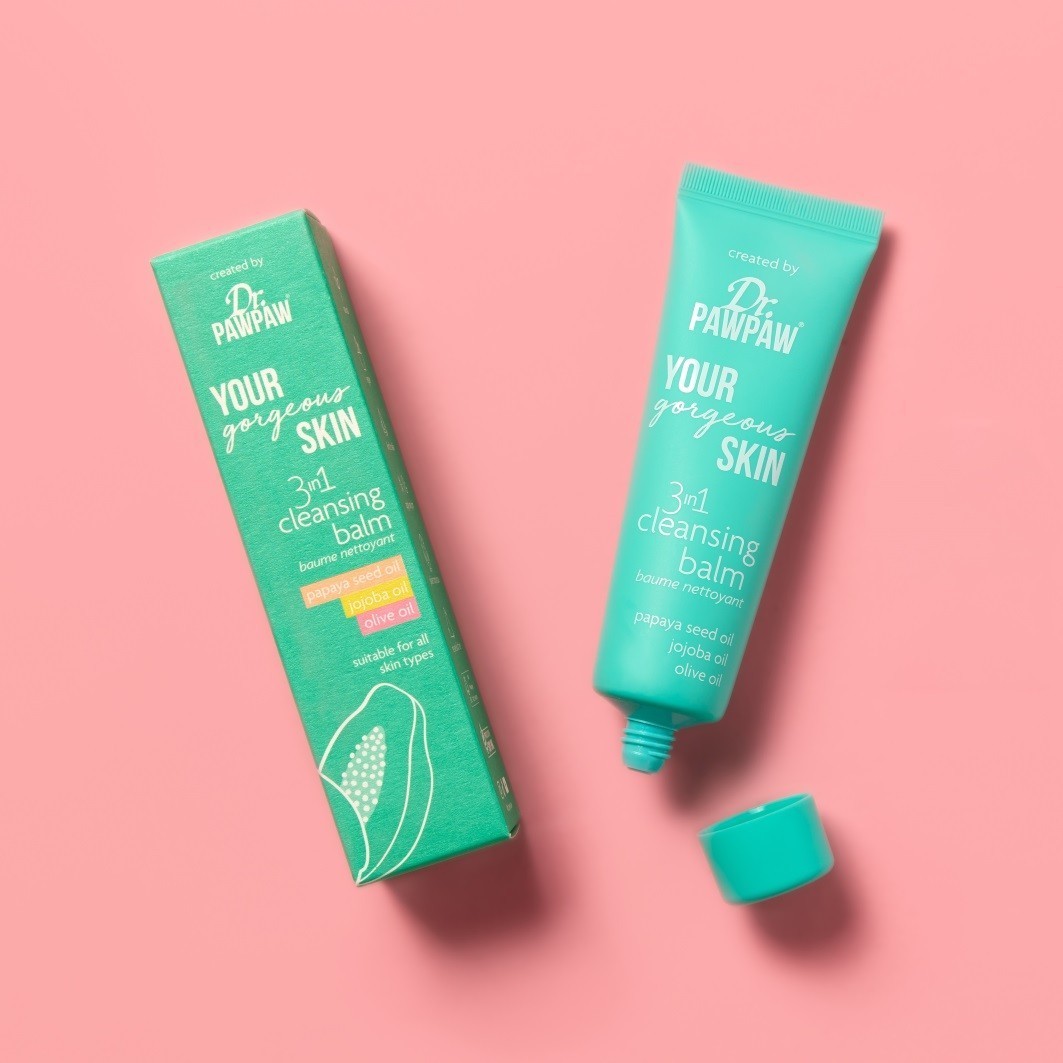 Dr. PawPaw sejas tīrīšanas putas un Dr. Pawpaw Your Gorgeous Skin tīrīšanas balzams 3 vienā – 50 ml