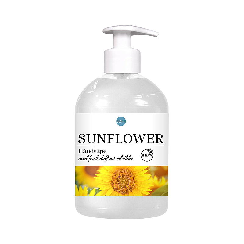 Jabón de manos suave 500 ml Girasol suave