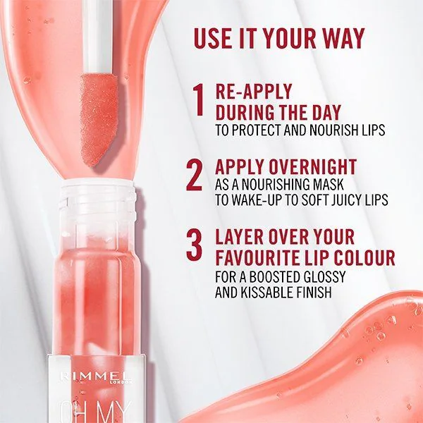 Rimmel Oh My Gloss! Lip Oil (Lesk na rty) 4,5 ml