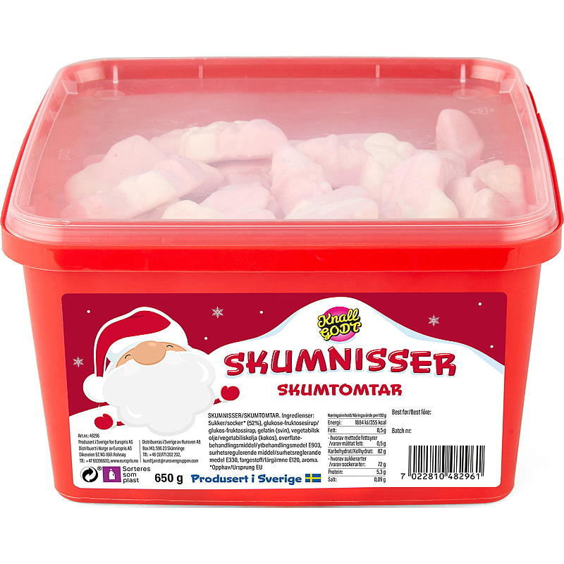 Gnomi di gommapiuma 650 g