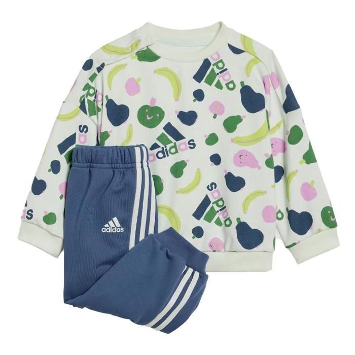 Chándal Adidas azul fruta/blanco para niña