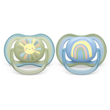 Philips Avent Chucha Ultra Air tutti 0-6M Boy 2 un 2 un