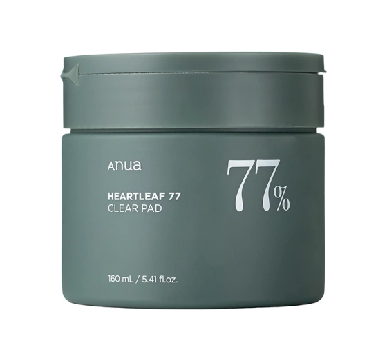 Anua Heartleaf 77 tonizujące płatki do twarzy 70 sztuk