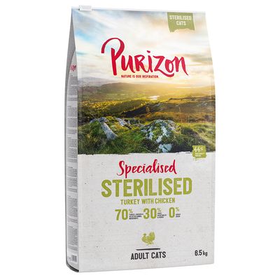 6,5 kg Purizon Trockenfutter für Katzen – Sonderpreis!*