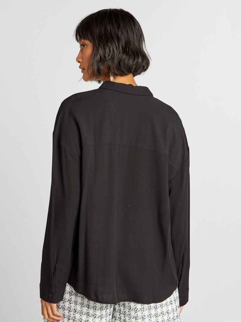 Camicetta classica - nero