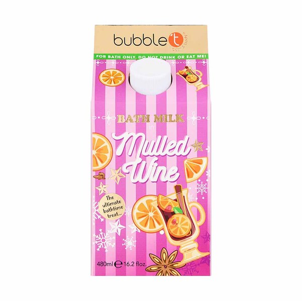 Bubble T Cosmetics Glühwein-Bademilch (480 ml)