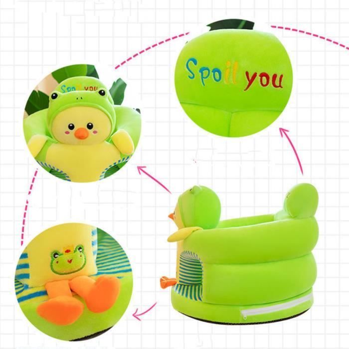 Poltrona per bambini dai 3 mesi, divanetto per imparare a stare seduto, sedile di supporto per bambini in peluche e cotone PP, da 3 a