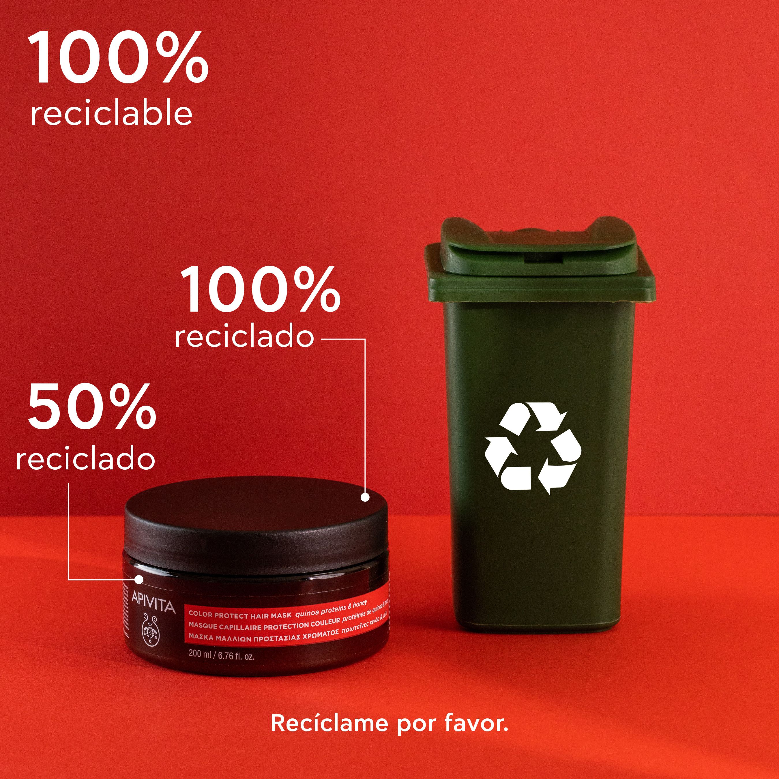 „Color Seal“ plaukų kaukė Plaukų procedūros iš vaistinės
