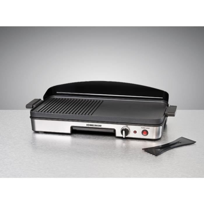 Barbecue - ROMMELSBACHER - 20.BBQ 2003 - Elettrico - Nero, Argento - Acciaio inox