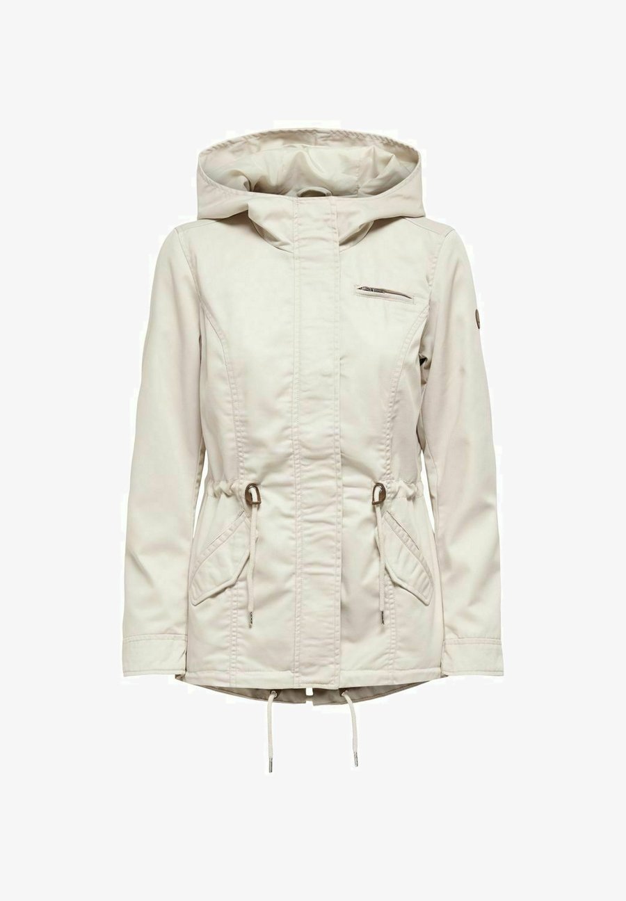 ONLY ONLLORCA - Parka - złamana biel