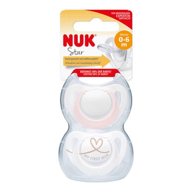 Nuk My First silikoniset Chuchas 0-6 kk 2 kpl 2 kpl
