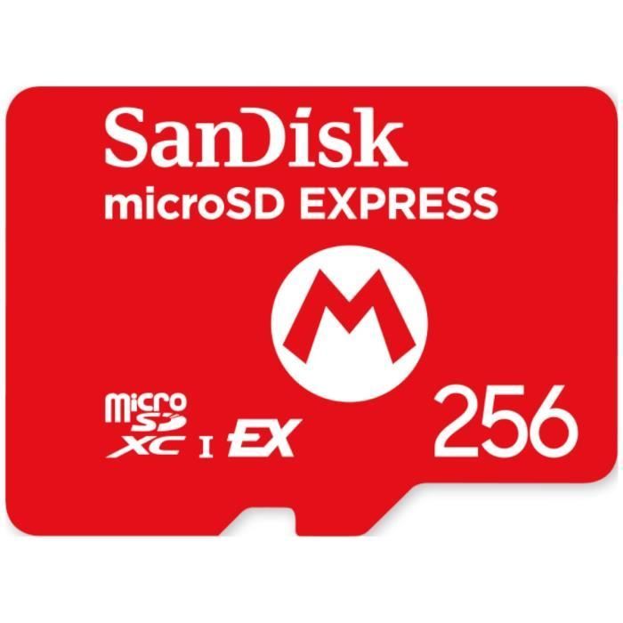 Tarjeta de memoria Micro SD SanDisk Express de 256 GB para Nintendo Switch 2
