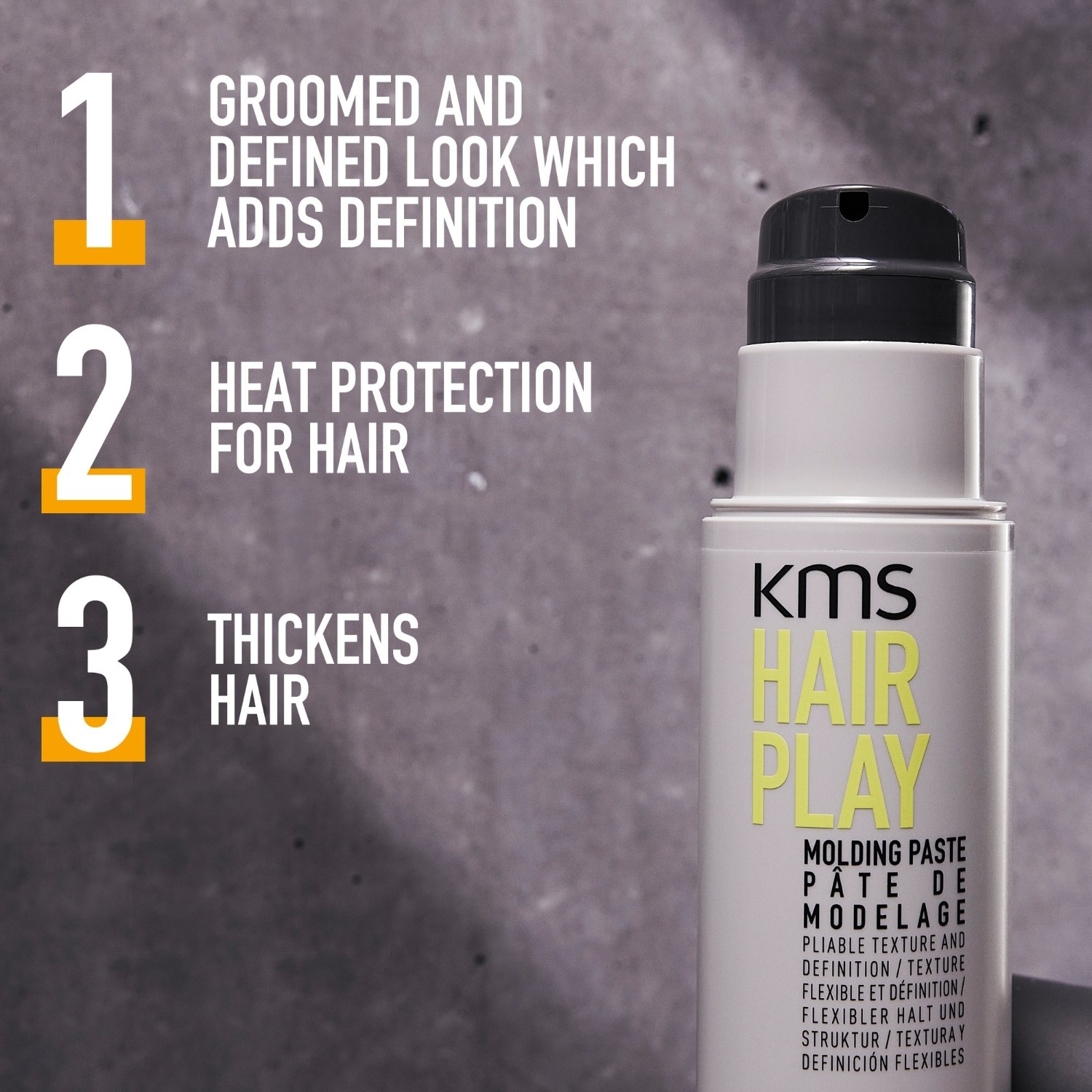 KMS haarcrème HAIRPLAY modelleerpasta - 150 ml