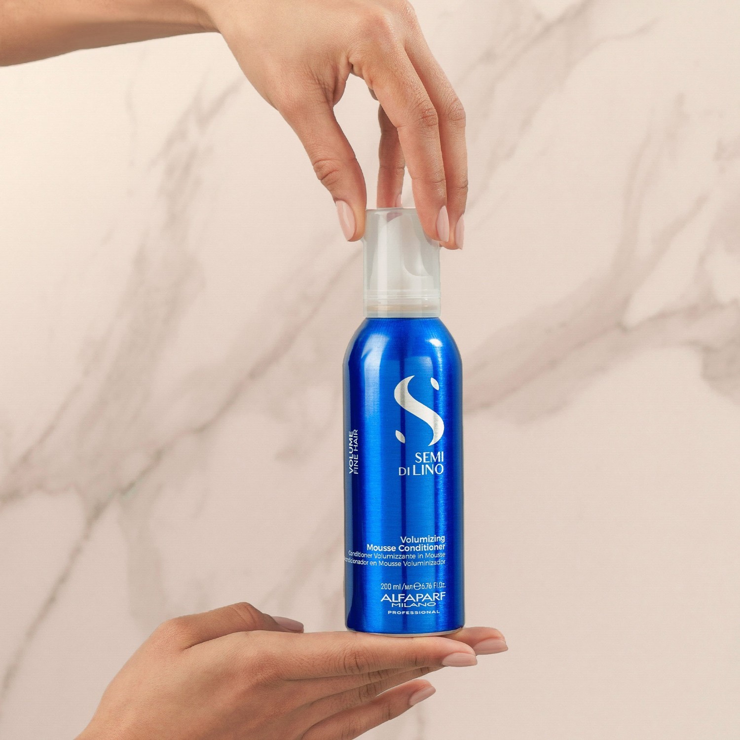 Semi di Lino balzam za kosu Volume Mousse regenerator - 200 ml
