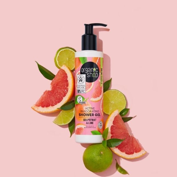 Organic Shop Active Douchegel Grapefruit & Limoen 280ml