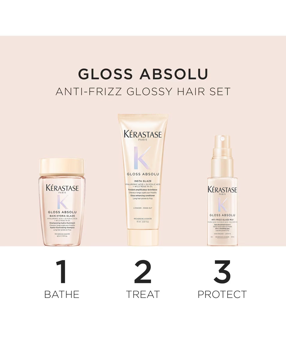 KÉRASTASE Gloss Absolu Discovery poklon set za kosu koja se ne kovrča