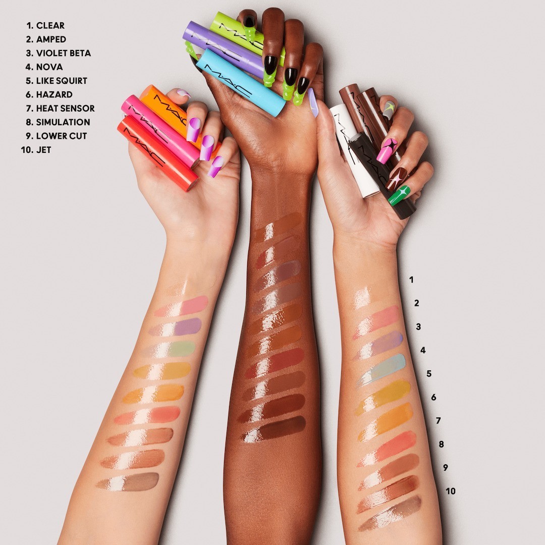 MAC lūpu balzams NOCTURNA Squirt Plumping Stick lūpu spīdums - 2,3 g