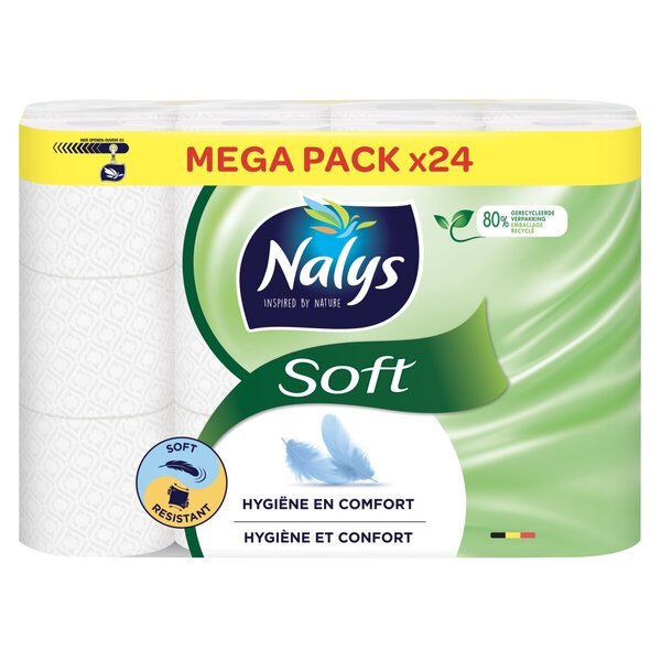 Toaletni papir Nalys Soft<br>24 rolic