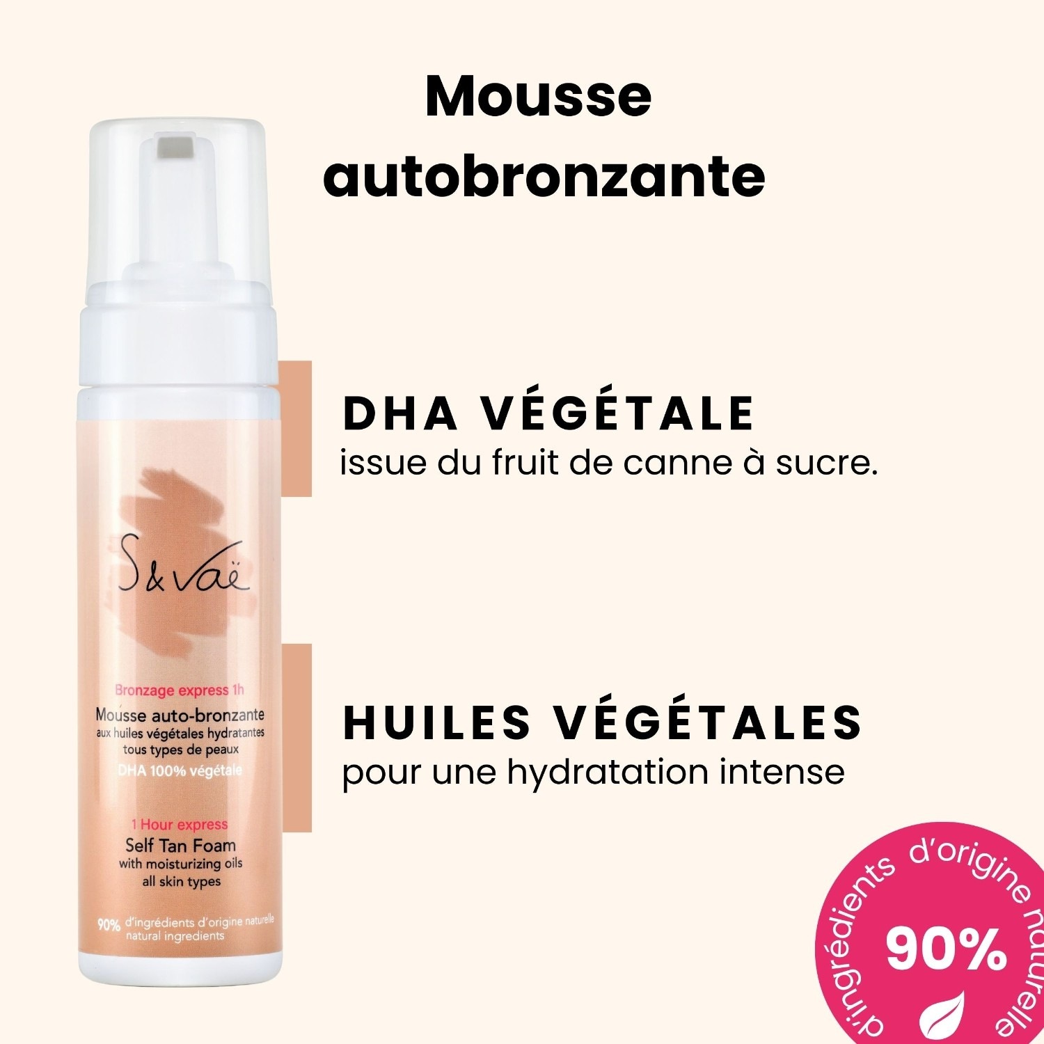 S & Vaë MOUSSE AUTOBRONZANTE
