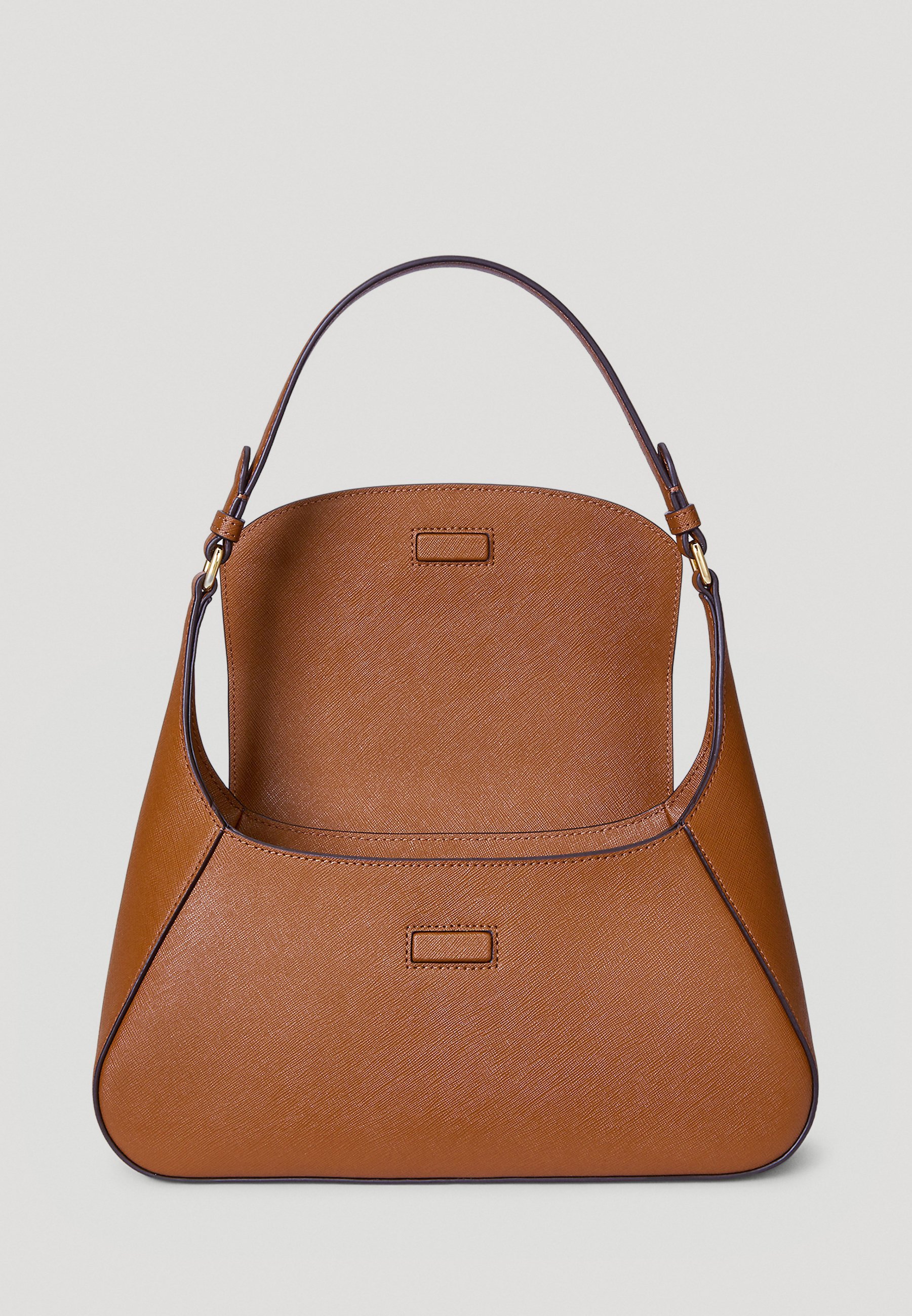 Lauren Ralph Lauren CROSSHATCH MEDIUM SCHYLAR SCHOUDERTAS - Handtas - lauren tan