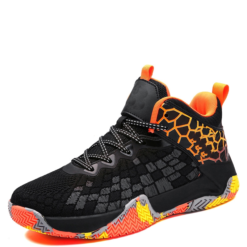 Nouvelles chaussures de basketball professionnelles pour hommes, confortables et antidérapantes, style sport décontracté, absorption des chocs, flexibles et légères.