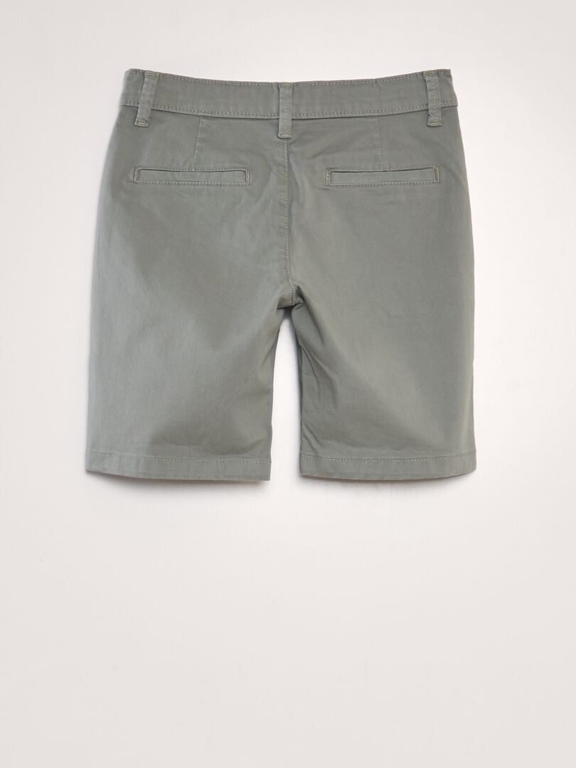 Chino shorts - GROEN