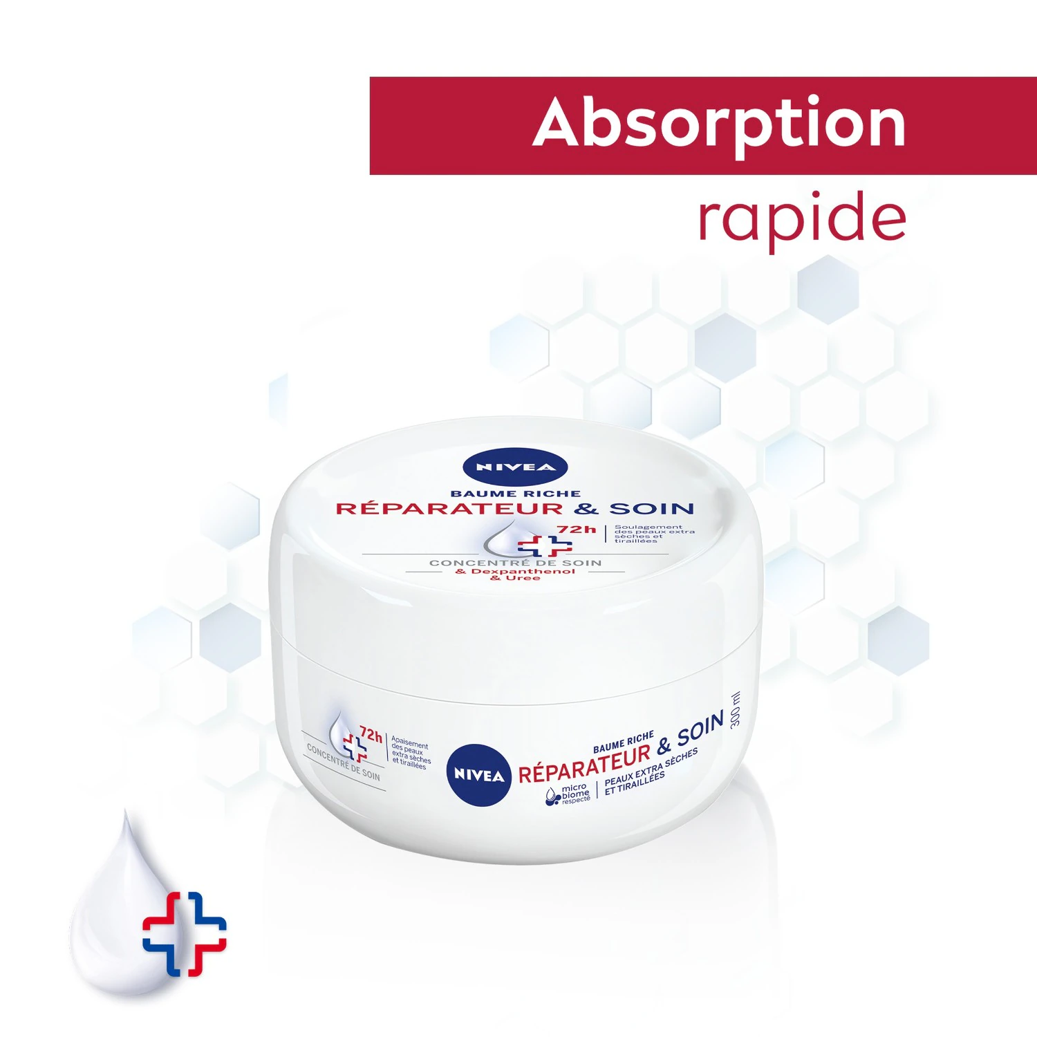 NIVEA Baume corps riche Réparateur & Soin
