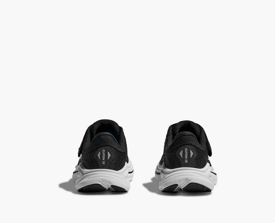 HOKA Clifton 10 Schwarz/Weiß