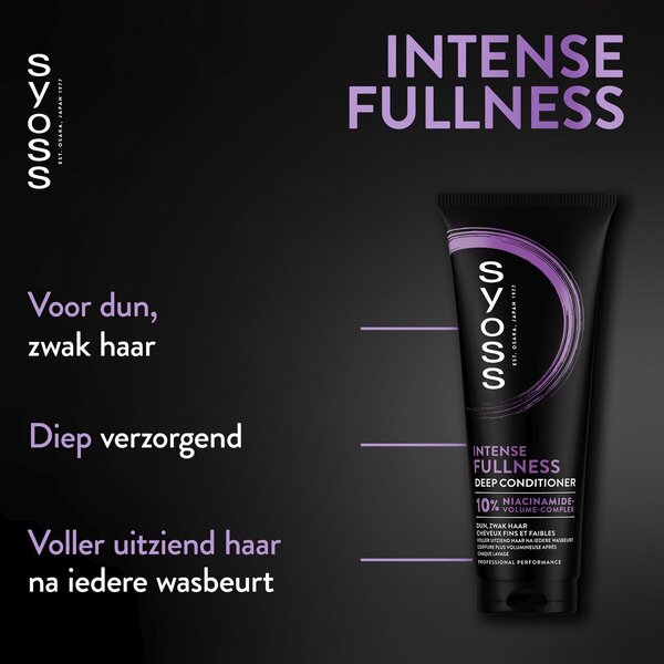 Condicionador Profundo Syoss Intense Fullness<br>250ml