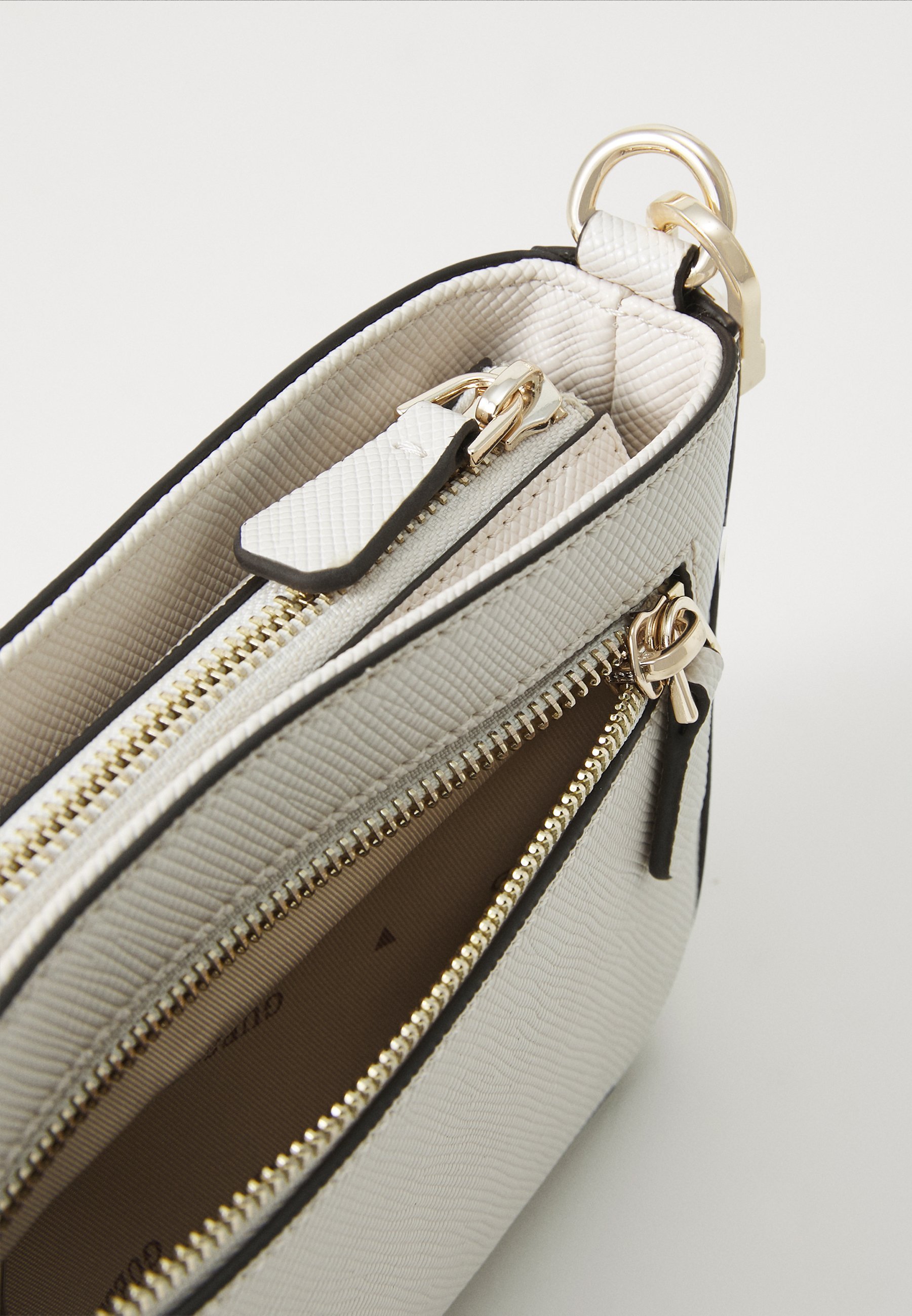Guess NOELLE MINI TAS - Handtas - beige