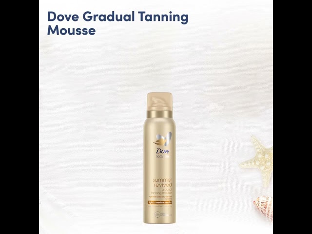 Dove Selbstbräunungsmousse für helle bis mittlere Hauttöne, 150 ml