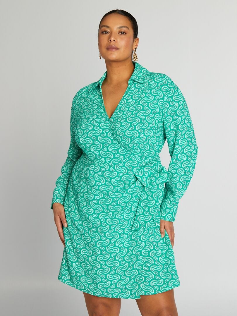 Vestido envelope - VERDE