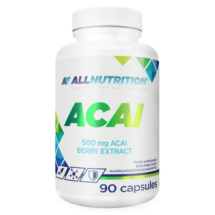 Allnutrition Acai, Ekstrakt z jagód acai 500 mg, Kapsułki