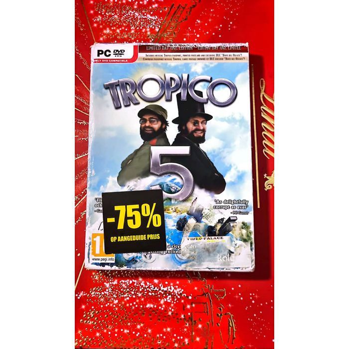 Tropico 5 – Edizione limitata Day One – Gioco per PC su DVD-ROM – Strategia / Gestione / Simulazione