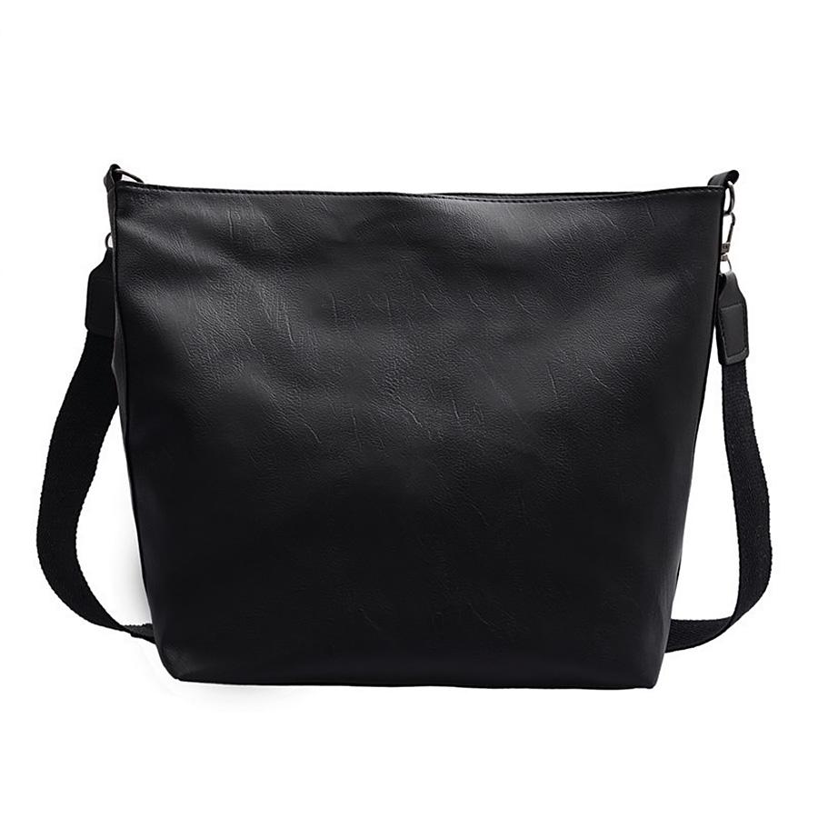 Sac à main tendance pour femme, grand sac en cuir souple PU, sac bandoulière simple, sac seau, nouveauté 2020, sac portable pour femme