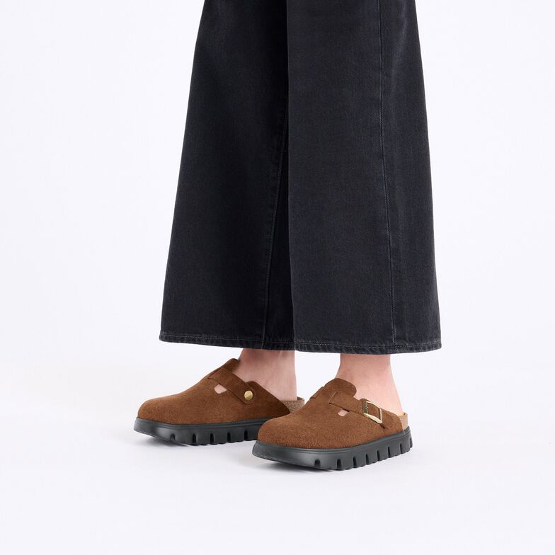 Boston Chunky Pelle scamosciata - Dark Tea/ Black Dark Tea/ Black