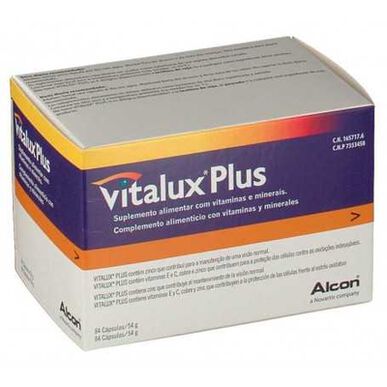 Vitalux Vitalux Plus Liuteinas 84 kapsulės 84 kapsulės