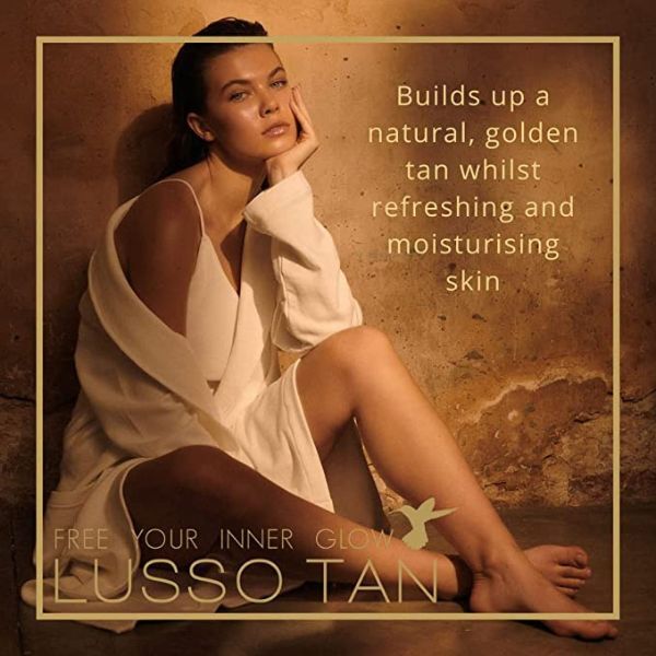 Lusso Tan Golden Glow Bruma Autobronceadora para Rostro y Manos 100 ml