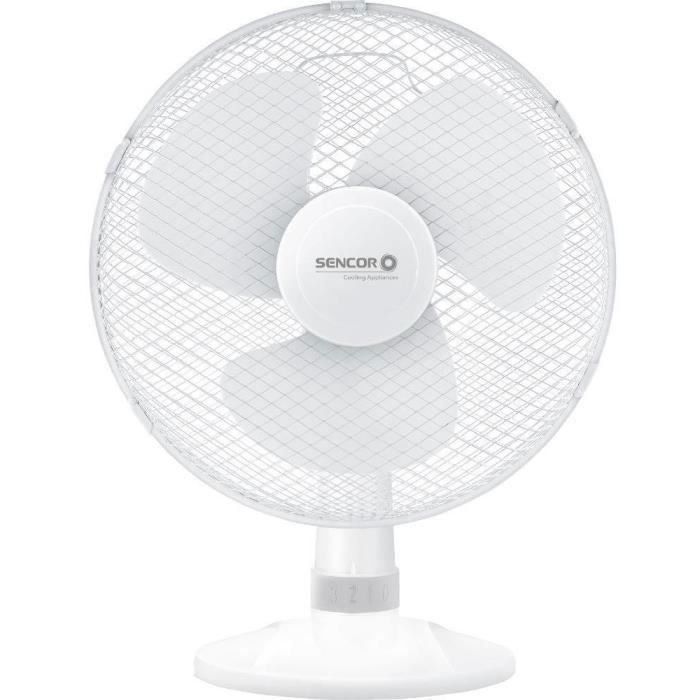 Ventilador de escritorio - Sencor - SFE 3027WH-EUE3